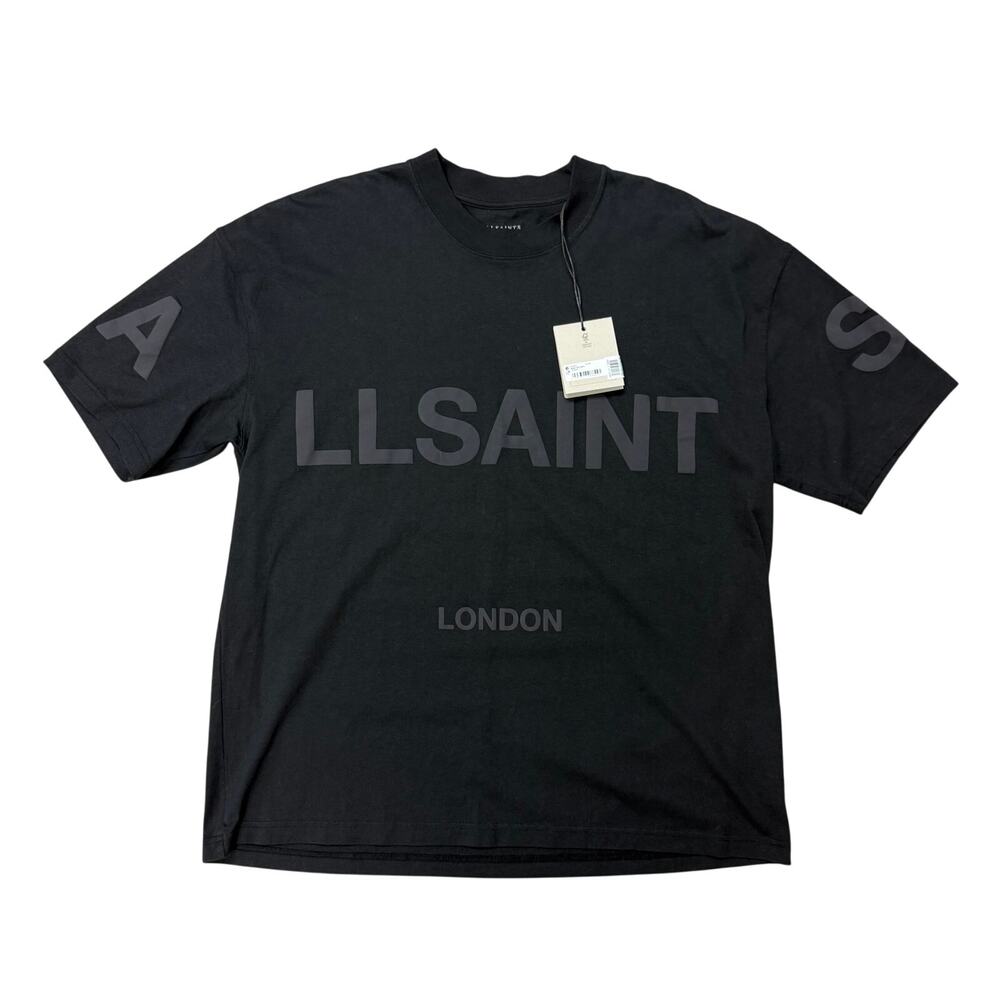 ALLSAINTS Biggy Crew Neck Tee Black